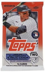 2023 Topps Series 2 MLB Baseball Hobby PACK (14 Cards)